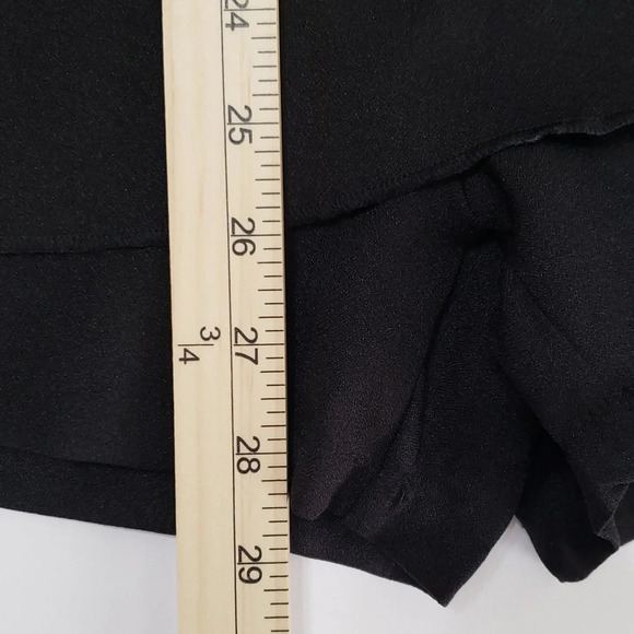 Romper Sleeveless Black Tiered Med No Brand Tag Zipper Minimalist Staple Classy - Picture 14 of 14